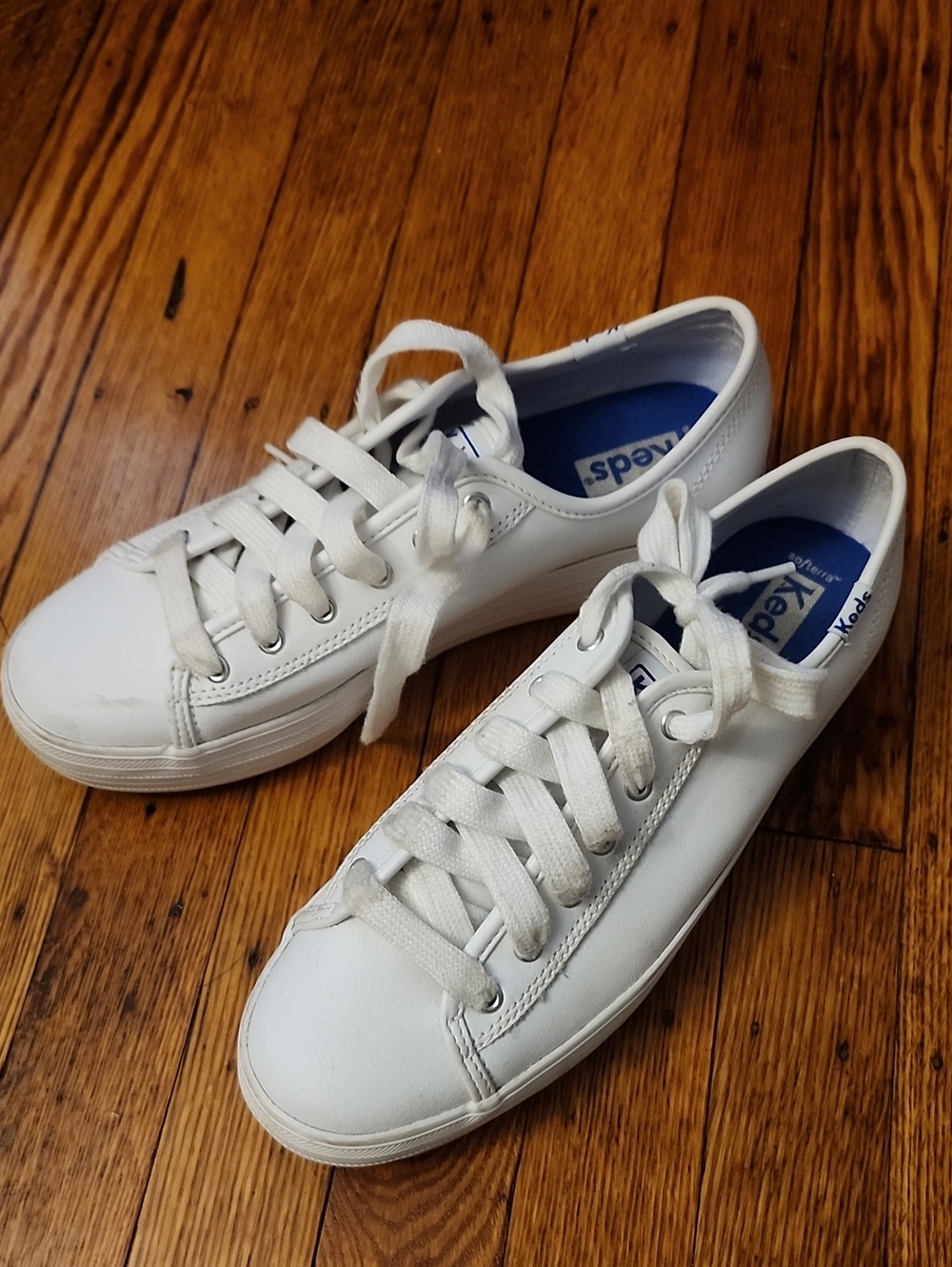 Keds Classic platform White Low-Top Sneakers